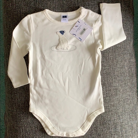 Janie and Jack Other - Janie & Jack 6-12M polar bear romper/bodysuit